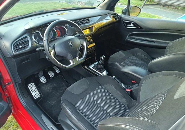 Citroen DS3 cena 20500 przebieg: 82000, rok produkcji 2010 z Pleszew małe 67